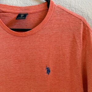 U.S. Polo Assn. Orange  T-Shirt